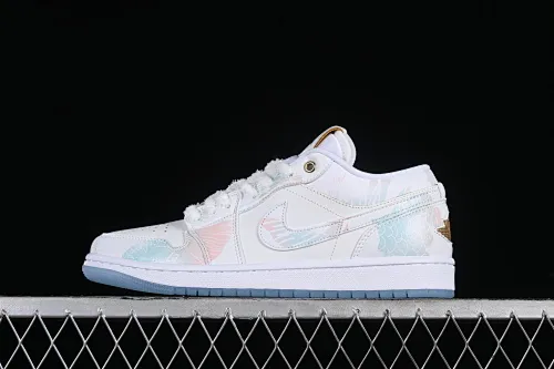 All Categories Air Jordan Jordan Series Basketball Shoes Air Jordan 1 Low Air Jordan 1 Low AJ1 Joe 1 Year of the Dragon Limited New Chinese Style Customization Steam Puppet-Third Prince Ao Bing Low State Cultural Casual Shoes FN8901-164